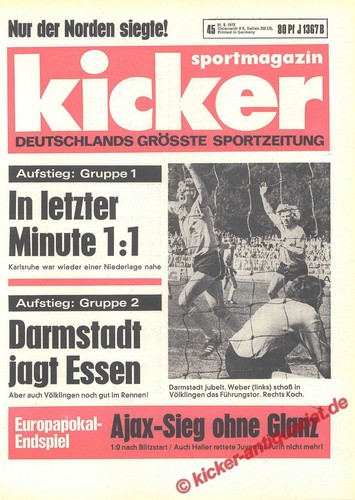 Kicker sportmagazin 45 - sportmagazin,