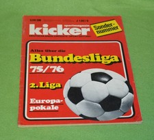 Kicker Sonderheft 1975/1976