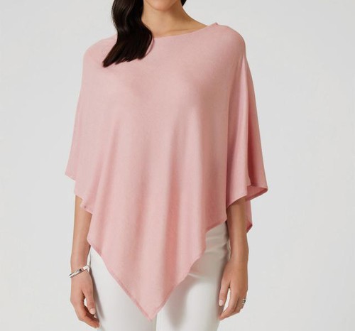 Poncho rosa one size - poncho, damen