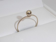 333 Gold Ring 8K Gelbgold Goldring Kugelring Kugel RG 54 - 17,2 mm 9554