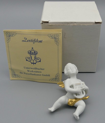 Unterweissbach porzellan engel - porzellan,