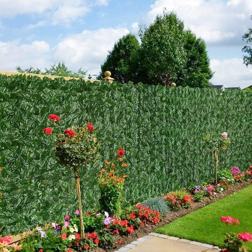 30m künstliche efeu - künstliche, hecke
