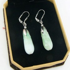Jade ohrringe damen ohrhänger - jade-ohrringe,