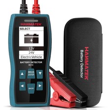 HANMATEK BD10 12 V/24 V Autobatterietester, 100–2000 CCA Lasttester CCA-Tester