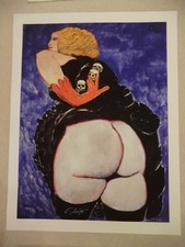 Ernst Fuchs "Die Kopfsammlerin" handsigniert, limitiert, nummeriert E.A.