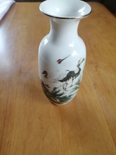 Kleine Vase asiatisch  Vogel wie neu Geschenk Deko Sammler Dachbodenfund