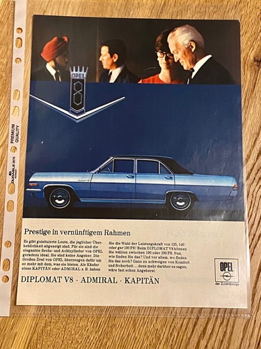 Opel diplomat admiral - v8,