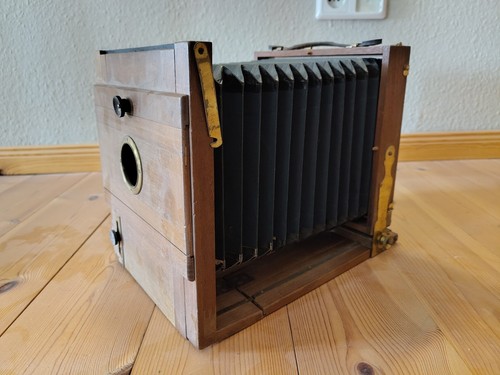 Holzkamera mit rodenstock - mit,