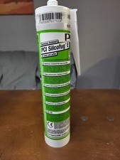 PCI Silcofug E elastischer Dichtstoff Fuge Silikon Bad Sanitär Silbergrau 310ml