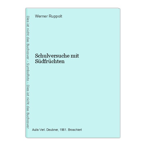 Schulversuche mit