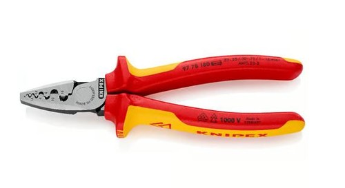 Knipex vde crimpzange für - crimpzange,