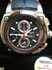 Seiko Sportura - F1 Honda Racing Team, Chronograph 7T62, Datum - mit Box Papiere