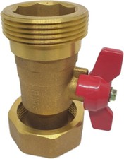 Pumpenkugelhahn 1 1/2" AG x 1