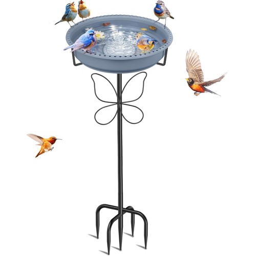 Vogeltränke vogelbad stehend - vogelbad,
