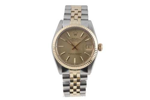 Rolex datejust stahl gold - rolex,