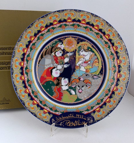 Rosenthal weihnachtsteller - rosenthal,