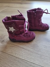 Elefanten Winterschuhe Boots, beere/weinrot, Gr. 21