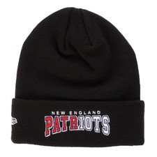 New Era NFL New England Patriots Mütze Strickmütze schwarz 97434