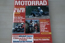 1) Motorrad 08/1984 - BMW K 100 RT mit 90PS im TE - Suzuki GSX 1100 EF mit 100P