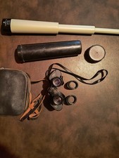 Fernglas Fernrohr Set DDR USSR Deltrintem 8x30 + Turist 3 Jagd Natur Retro Zeiss