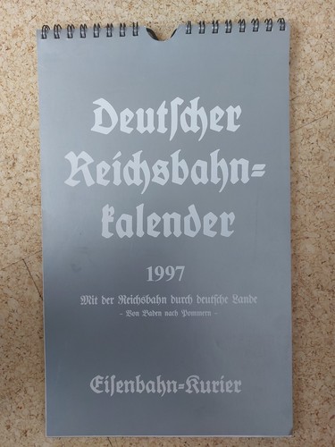 Deutscher reichsbahn kalender - deutscher, reichsbahn-kalender