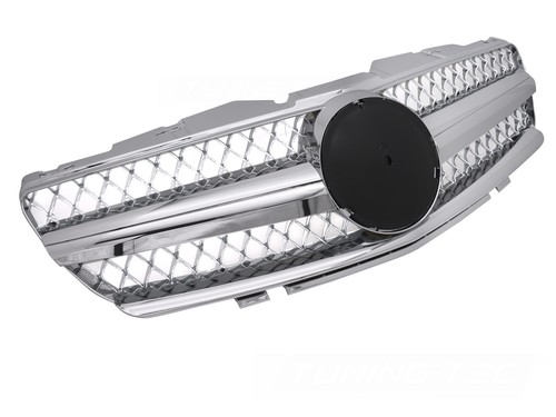 Sportgrill kühlergrill chrom - kühlergrill,