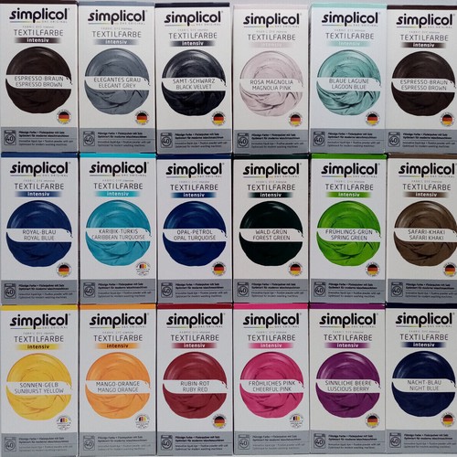 Simplicol intensiv textilfarbe - simplicol,