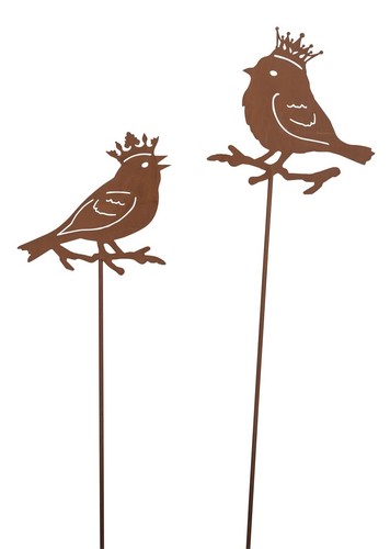 Dekorativer gartenstecker - dekorativer,
