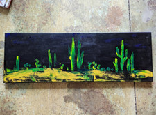 Desert Night - Acrylic