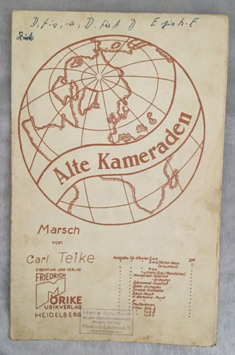Vintage notenblätter alte - vintage,
