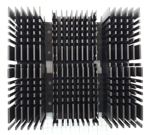 Alu kühlkörper 125mm x - x,