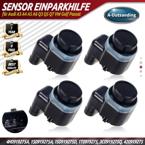 Parksensor vorne hinten - 4x,