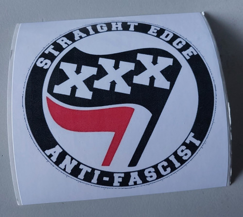Straight edge anti fascist - edge, 10