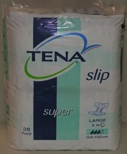 TENA Slip Super Large - Vintage Windeln mit Folie - 28 Stück Gr. L  gr. Streifen