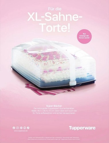 Tupperware super bäcker neu - bäcker,
