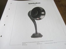 Radio Archiv 1992 Telefunken L 444, Magentischer Trichterlautsprecher, 1926