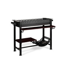 Mangal Grill "Garden" & Grillrost BBQ, Schaschlik Groß Gartengrill Camping Stahl