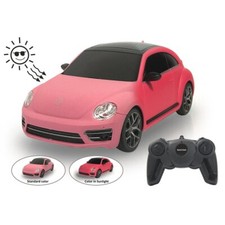 VW New Beetle 1:24 pink/rot