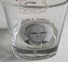 Jack Daniel's -Master Distiller- "Jesse C. Gamble" Tumbler Whiskey  Glas 2cl/4cl