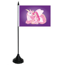 Tischflagge Tischfahne Fee mit