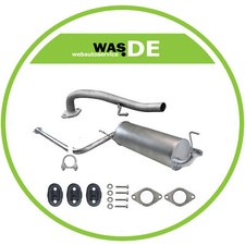 Endschalldämpfer + Endrohr