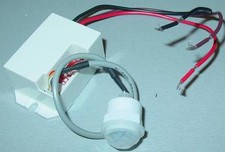 Mini Bewegungsmelder, PIR, 12V, Sensor Wasserdicht, für Camping, Caravan.. 12VBW