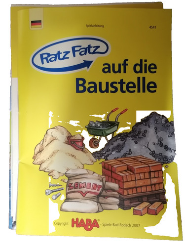 Haba ratz fatz auf die - fatz,