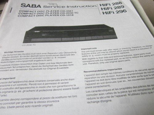Saba 3561 2030tc 1018 - cd,