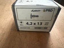 Packung Profilverbindungsschrauben  4,2x13mm  200Stück / Aktion H2Pal11
