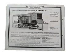 Prospekt Maschinenfabrik