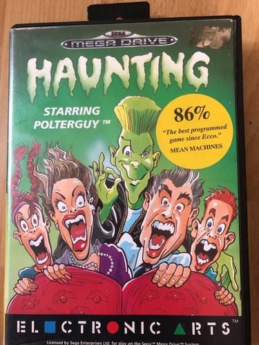 Sega mega drive haunting spiel - mega,