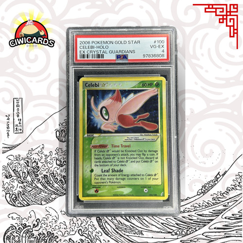 Pokemon celebi gold star - star, holo