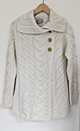 Damen strickjacke von - -, aran