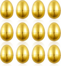 Befüllbare goldene Ostereier